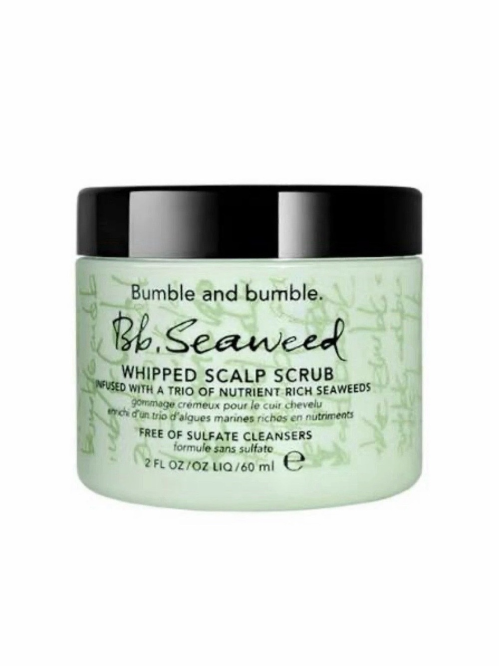 Bumble and Bumble Bb Seaweed Whipped Scalp Scrub Exfoliate 6.7 oz

Brand new